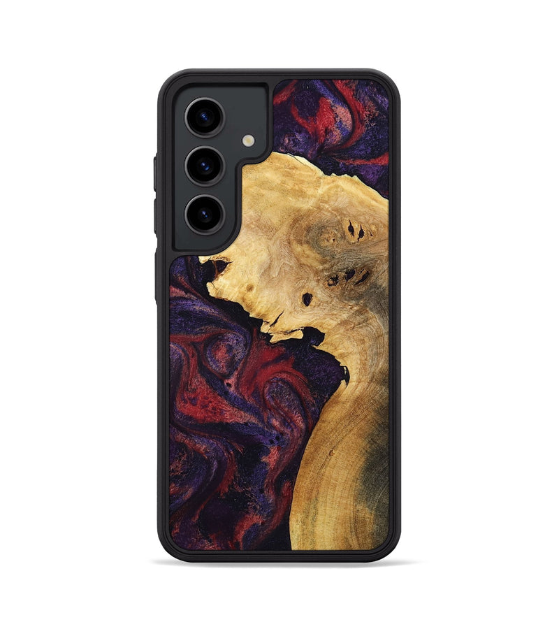 Galaxy S24 Wood Phone Case - Clair (Red, 800420)