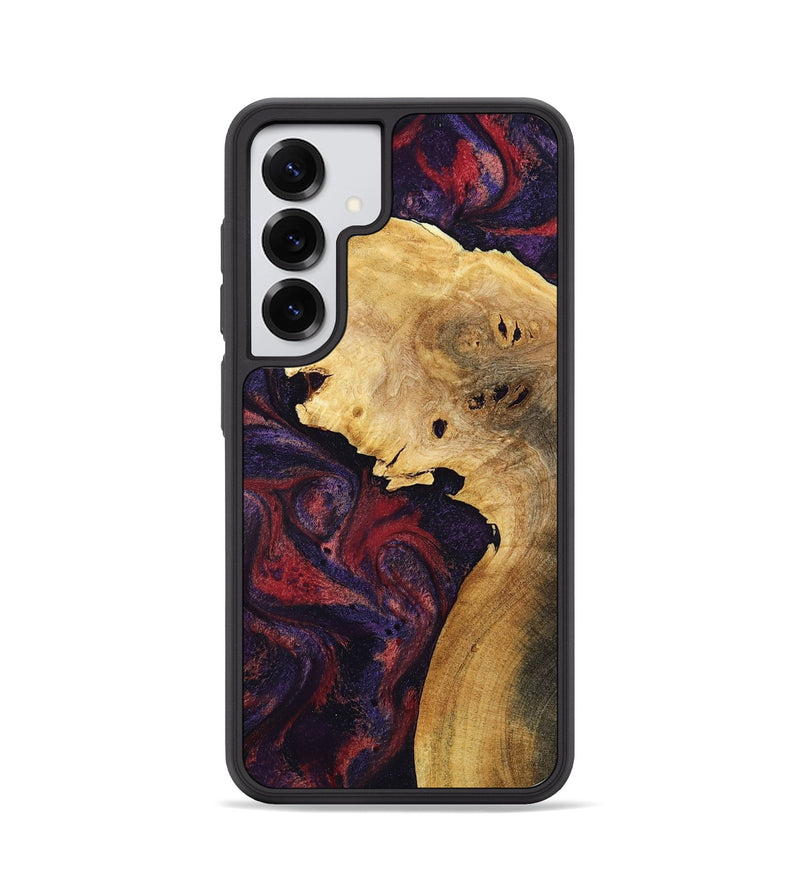 Galaxy S25 Wood Phone Case - Clair (Red, 800420)