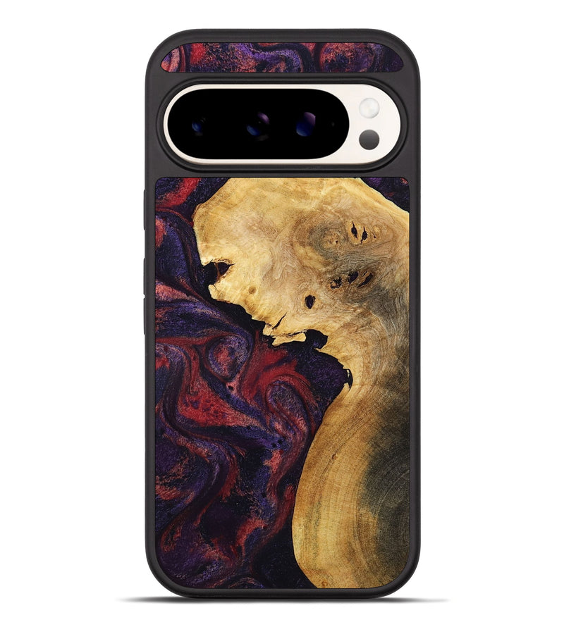 Pixel 10 Pro XL Wood Phone Case - Clair (Red, 800420)