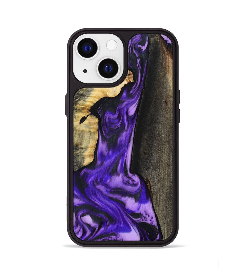 iPhone 13 Wood Phone Case - Casey (Purple, 800433)