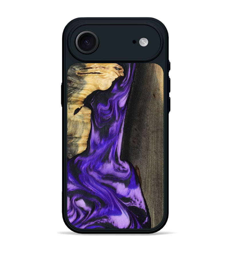iPhone 17 Air Wood Phone Case - Casey (Purple, 800433)