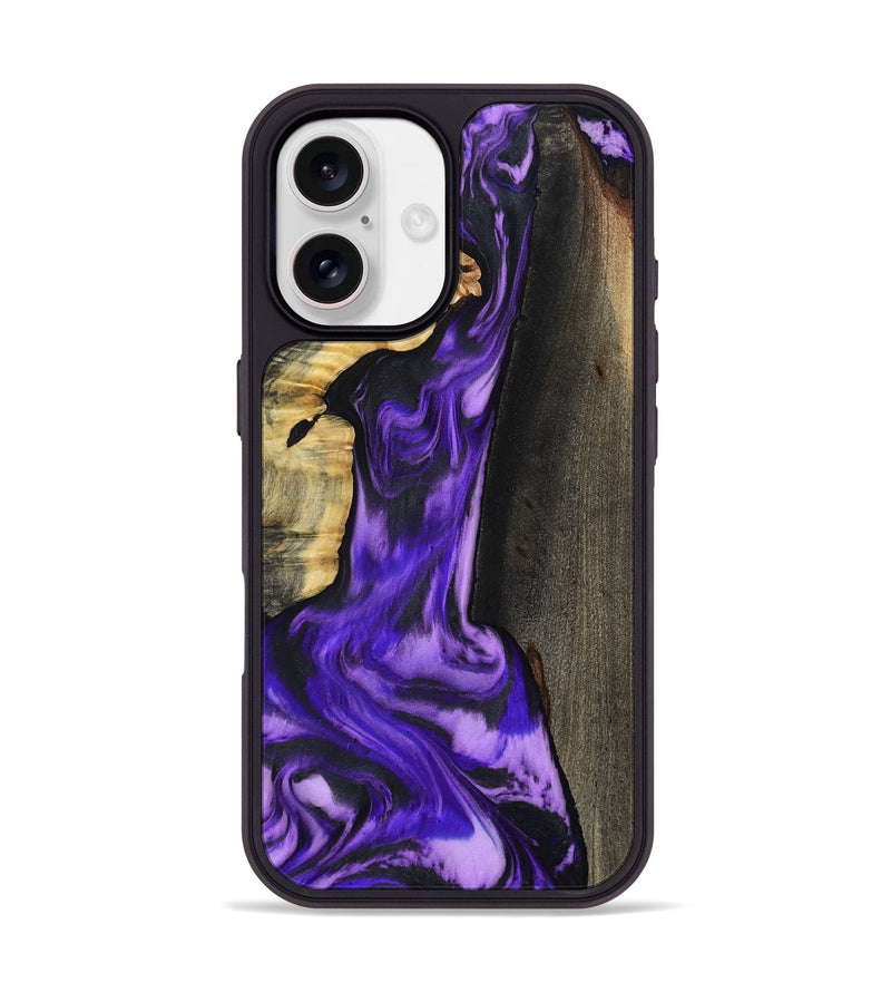 iPhone 17 Wood Phone Case - Casey (Purple, 800433)