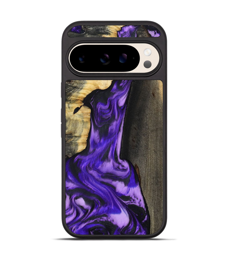 Pixel 10 Wood Phone Case - Casey (Purple, 800433)