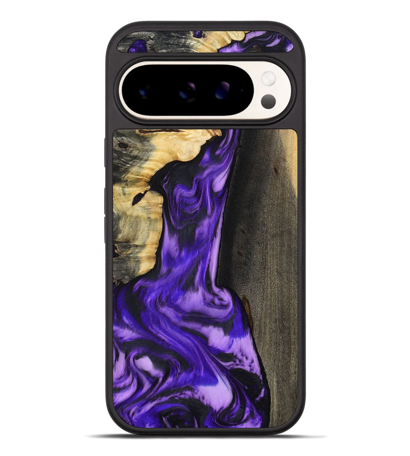 Pixel 10 Pro XL Wood Phone Case - Casey (Purple, 800433)