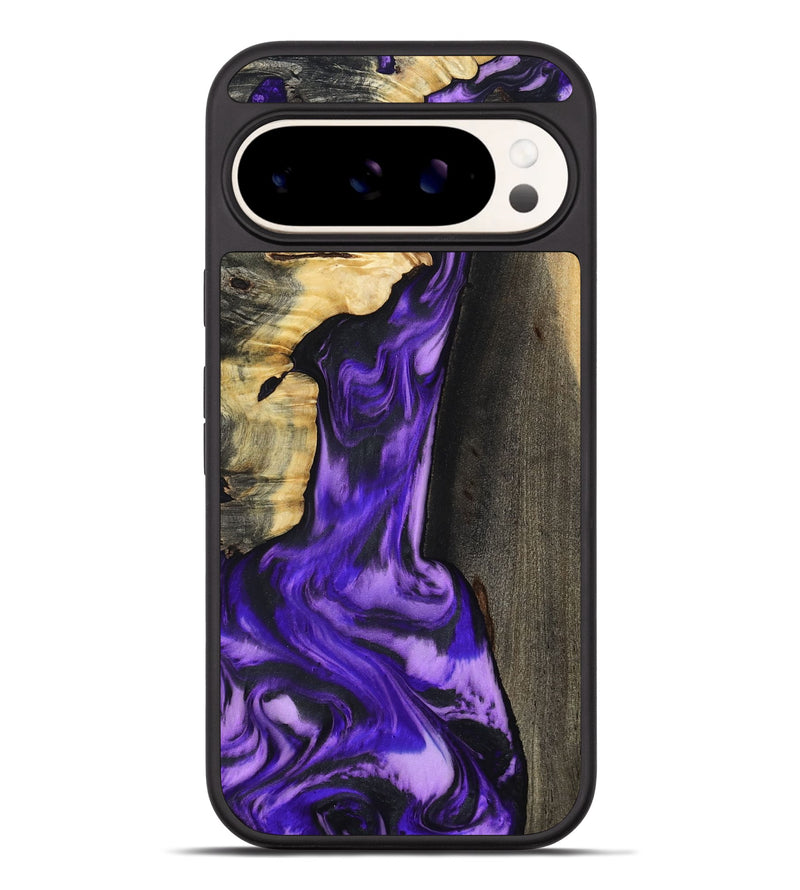 Pixel 9 Pro XL Wood Phone Case - Casey (Purple, 800433)