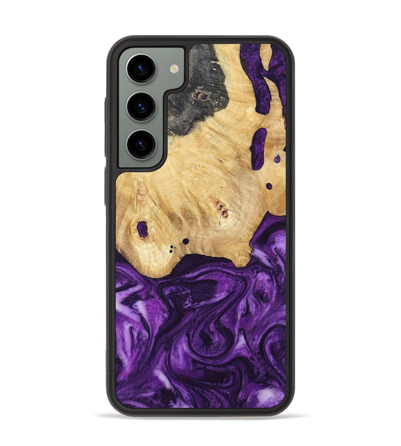 Galaxy S23 Plus Wood Phone Case - Sadye (Purple, 800435)