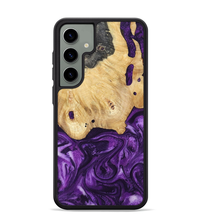Galaxy S24 Plus Wood Phone Case - Sadye (Purple, 800435)