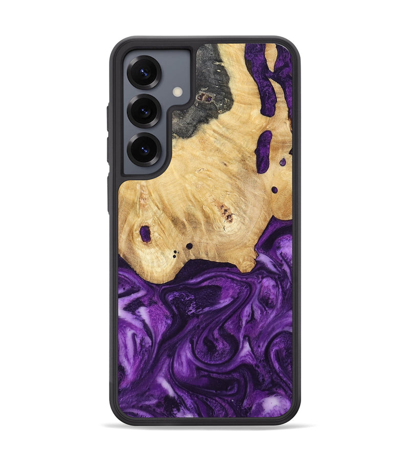Galaxy S25 Plus Wood Phone Case - Sadye (Purple, 800435)