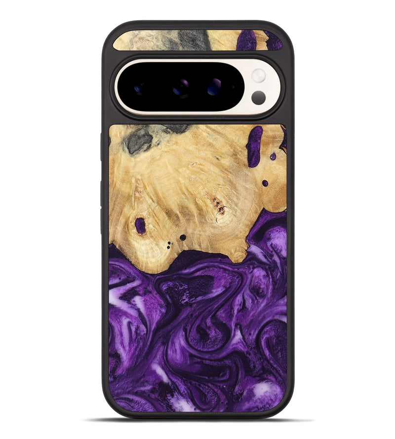 Pixel 10 Pro XL Wood Phone Case - Sadye (Purple, 800435)