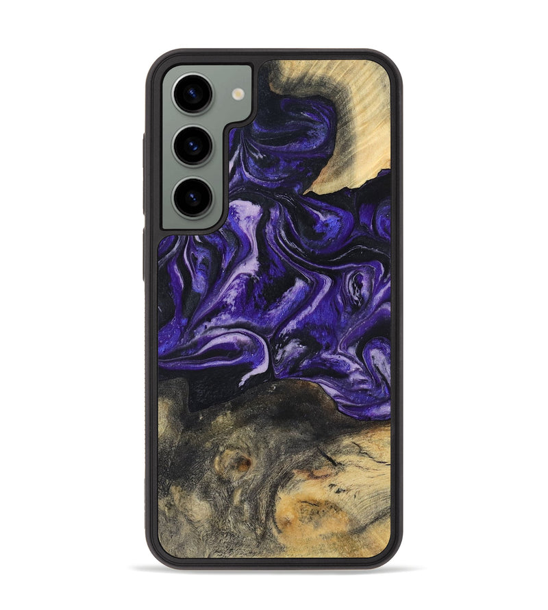 Galaxy S23 Plus Wood Phone Case - Roma (Purple, 800436)