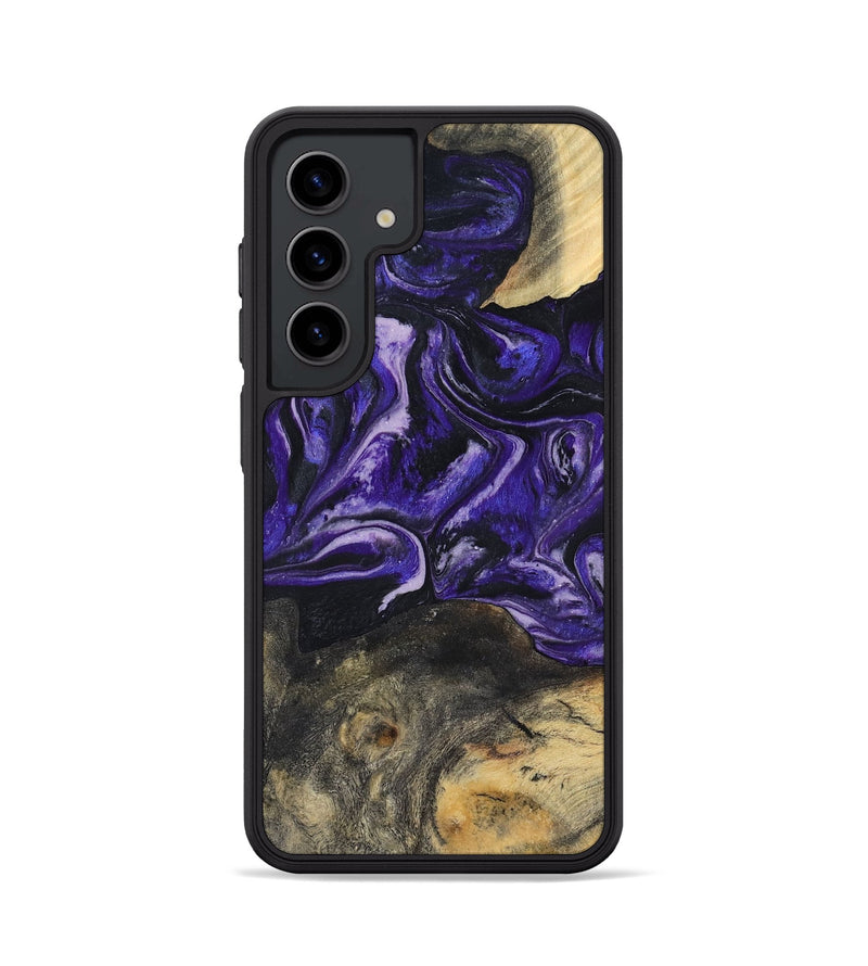 Galaxy S24 Wood Phone Case - Roma (Purple, 800436)