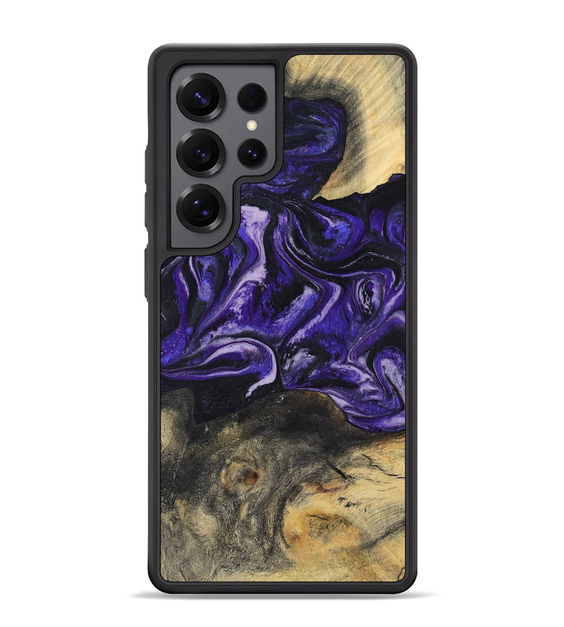 Galaxy S25 Ultra Wood Phone Case - Roma (Purple, 800436)