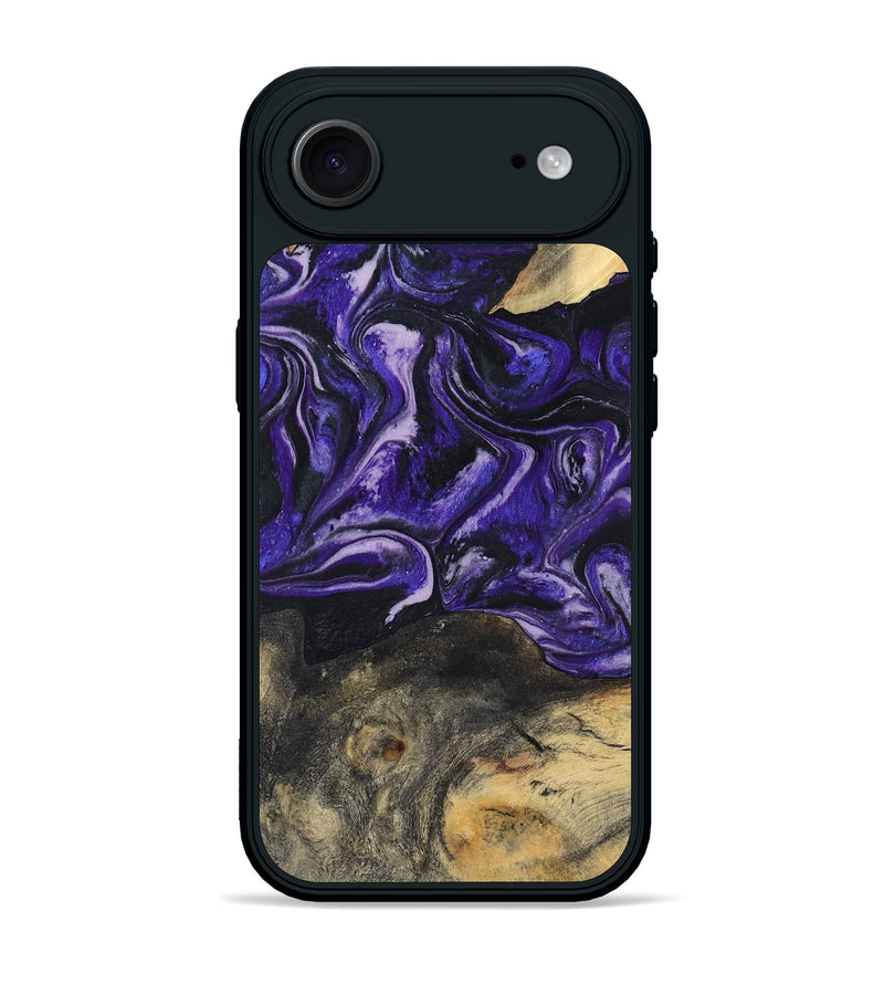 iPhone 17 Air Wood Phone Case - Roma (Purple, 800436)