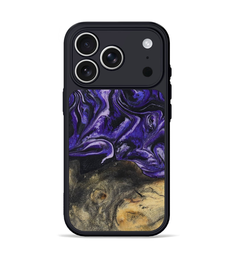 iPhone 17 Pro Wood Phone Case - Roma (Purple, 800436)