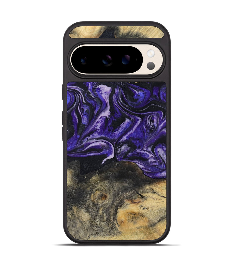 Pixel 10 Wood Phone Case - Roma (Purple, 800436)