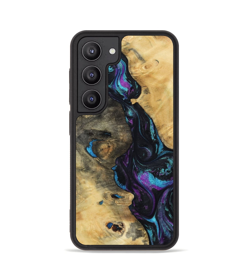 Galaxy S23 Wood Phone Case - Jo (Purple, 800437)