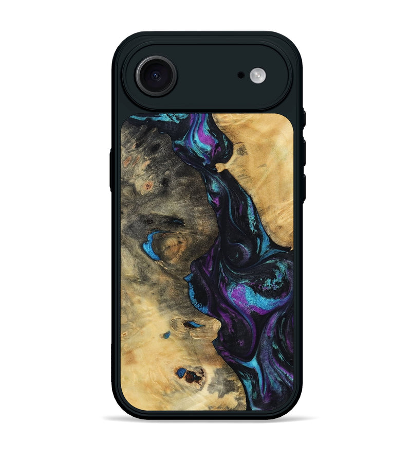 iPhone 17 Air Wood Phone Case - Jo (Purple, 800437)