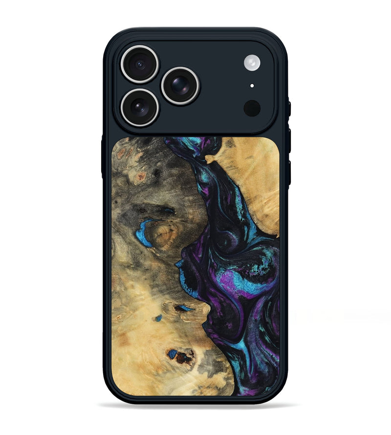 iPhone 17 Pro Max Wood Phone Case - Jo (Purple, 800437)