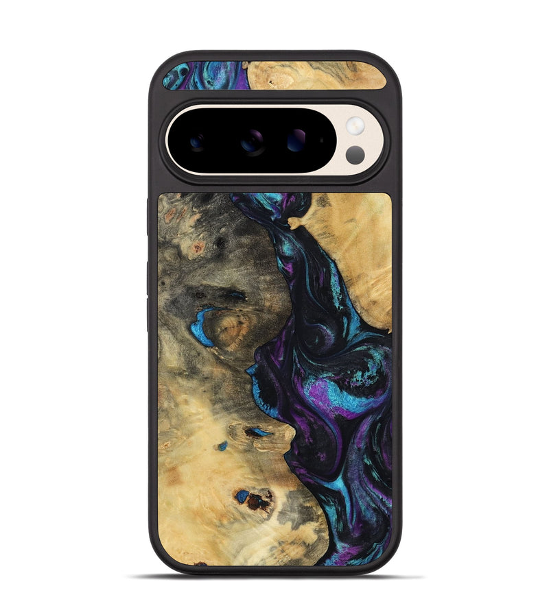 Pixel 10 Wood Phone Case - Jo (Purple, 800437)