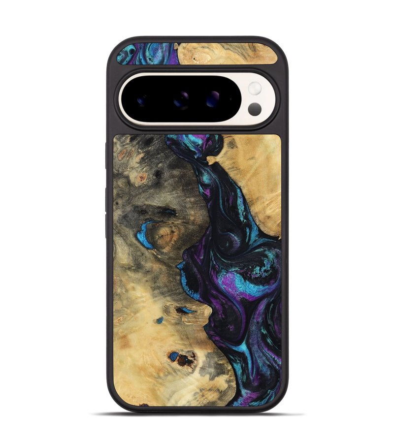 Pixel 9 Pro Wood Phone Case - Jo (Purple, 800437)