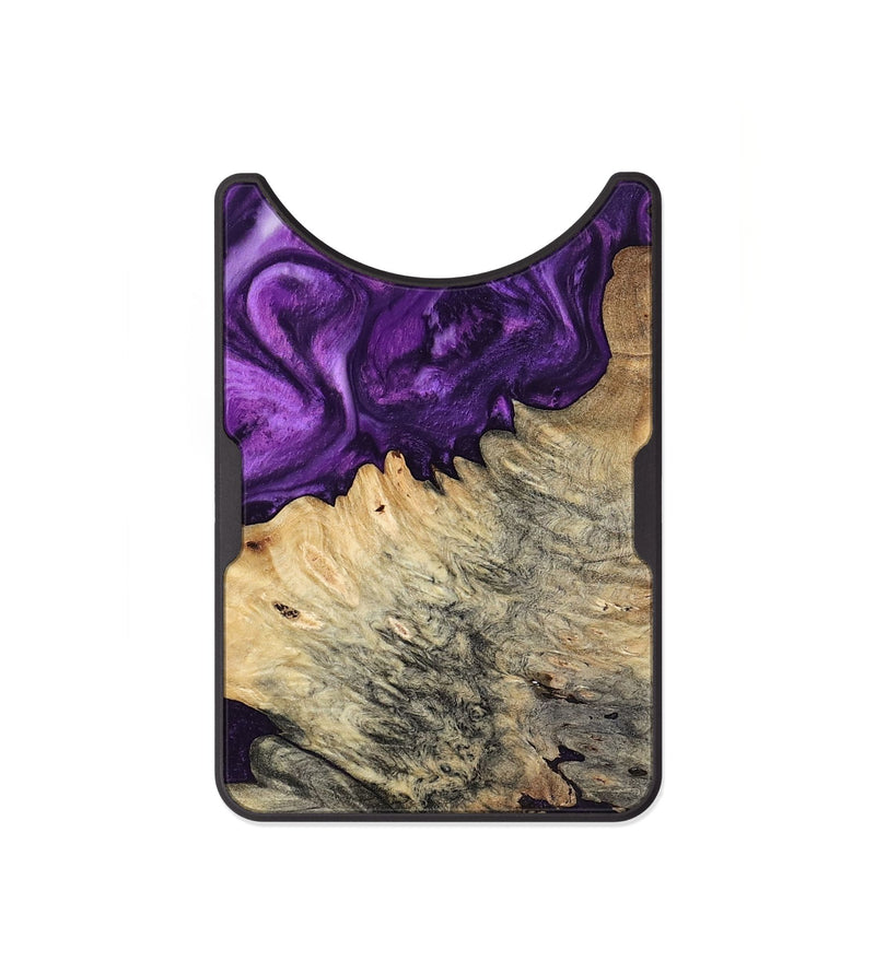 Alloy Wood Wallet - Gian (Purple, 800440)
