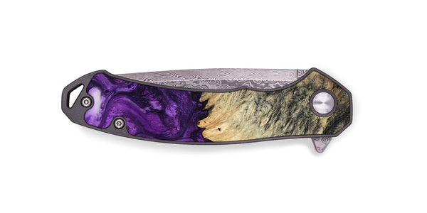 EDC Wood Pocket Knife - Gian (Purple, 800440)