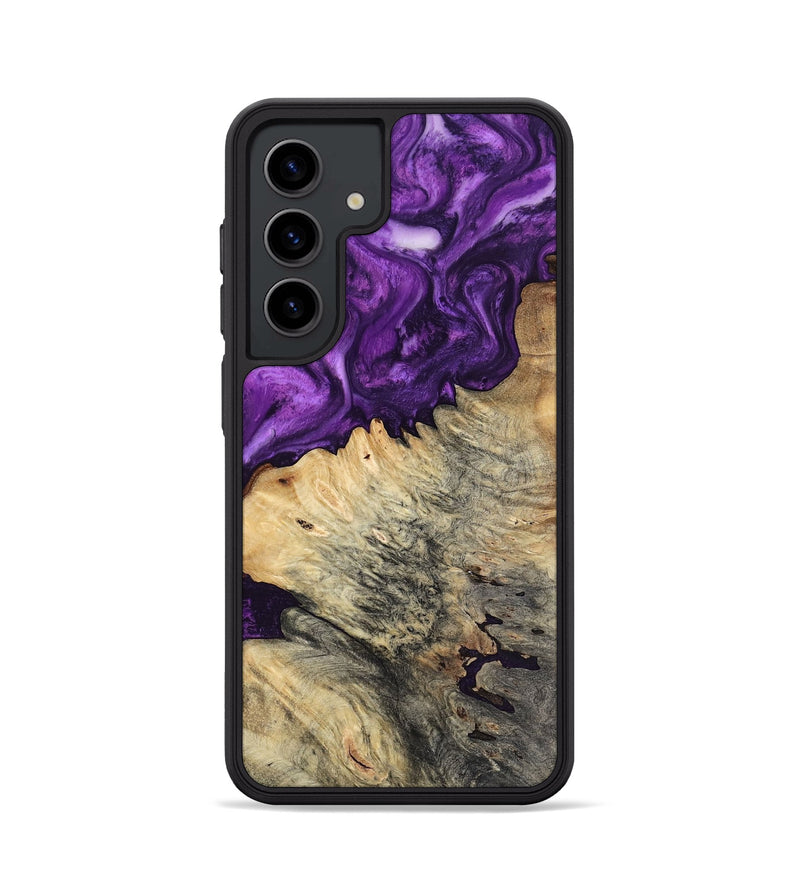 Galaxy S24 Wood Phone Case - Gian (Purple, 800440)