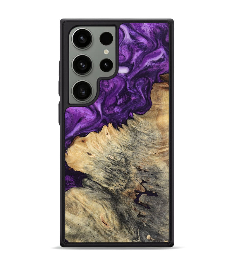 Galaxy S24 Ultra Wood Phone Case - Gian (Purple, 800440)