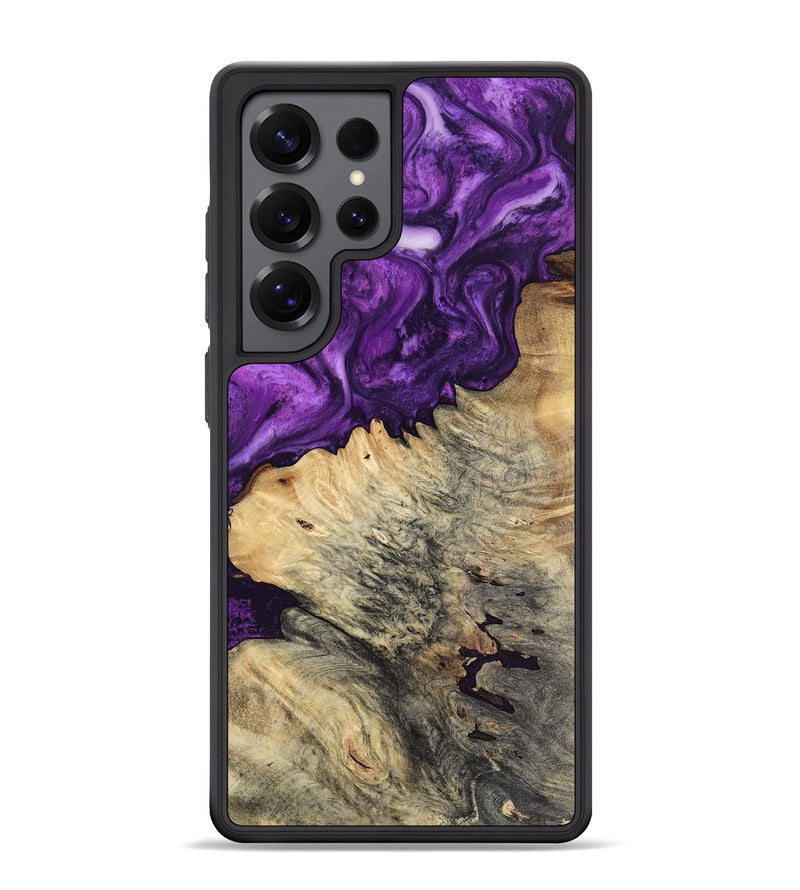 Galaxy S25 Ultra Wood Phone Case - Gian (Purple, 800440)