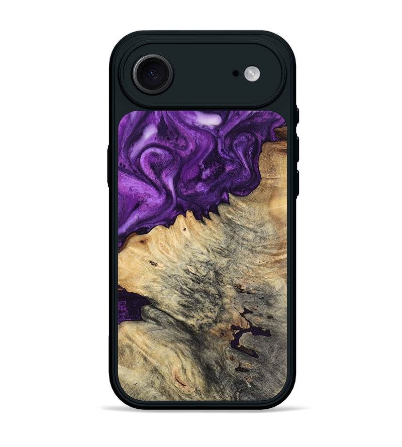 iPhone 17 Air Wood Phone Case - Gian (Purple, 800440)
