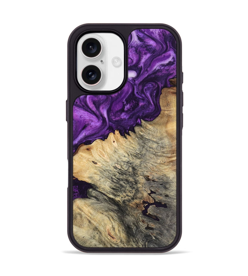 iPhone 17 Wood Phone Case - Gian (Purple, 800440)