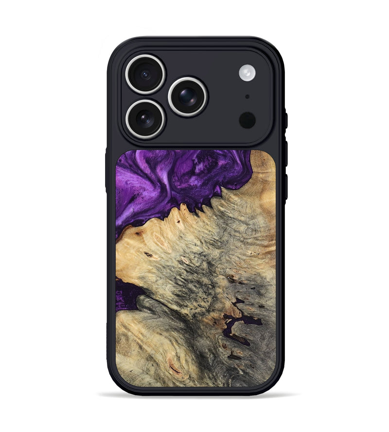 iPhone 17 Pro Wood Phone Case - Gian (Purple, 800440)
