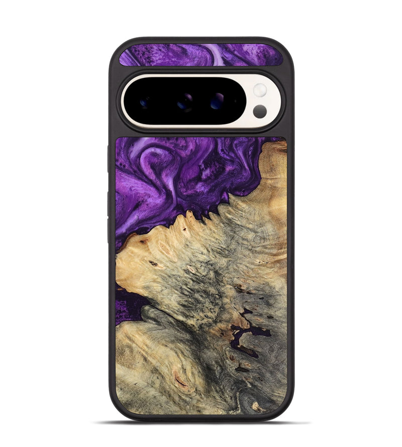 Pixel 9 Pro Wood Phone Case - Gian (Purple, 800440)