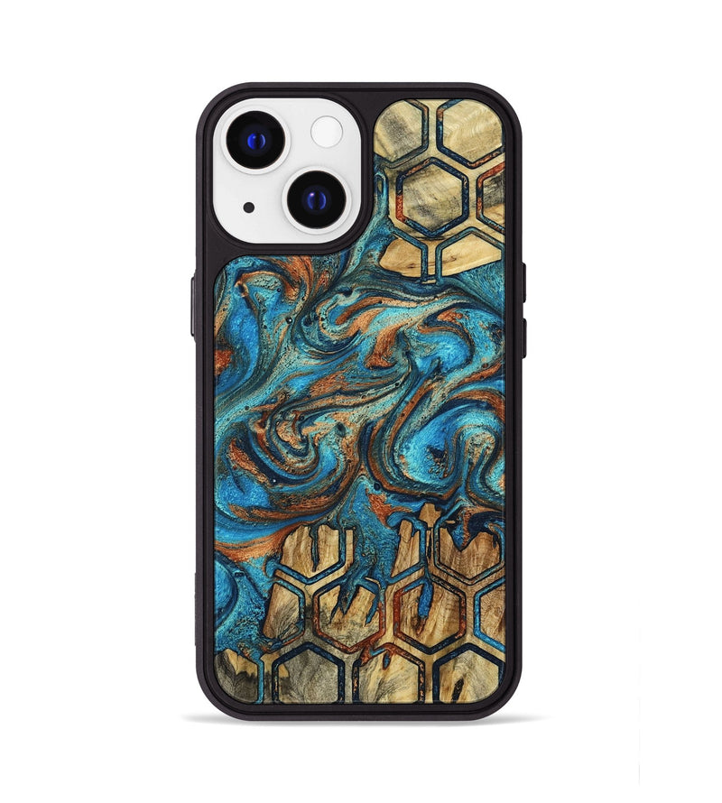 iPhone 13 Wood Phone Case - Carolee (Pattern, 800443)