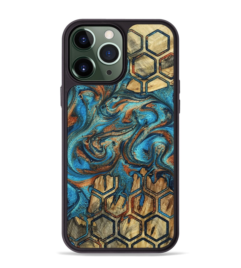 iPhone 13 Pro Max Wood Phone Case - Carolee (Pattern, 800443)