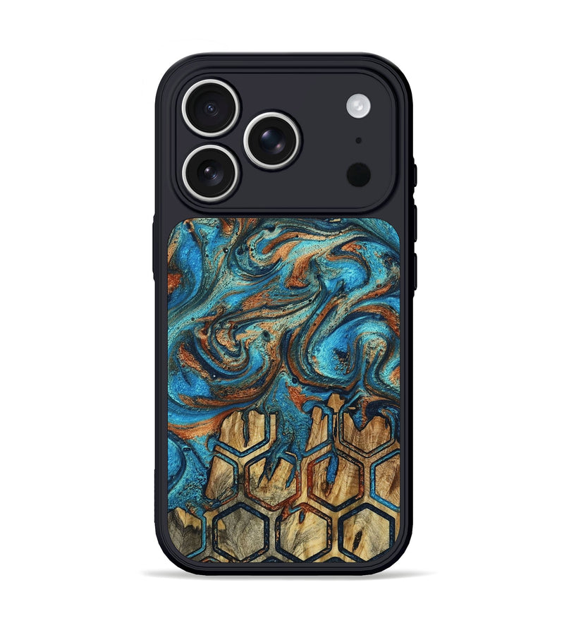 iPhone 17 Pro Wood Phone Case - Carolee (Pattern, 800443)