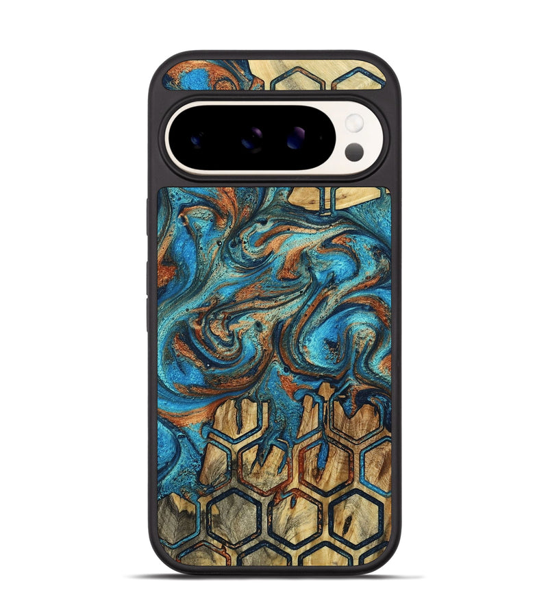 Pixel 9 Pro Wood Phone Case - Carolee (Pattern, 800443)
