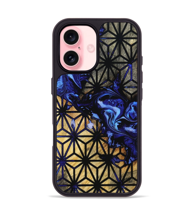 iPhone 16 Wood Phone Case - Lissie (Pattern, 800461)