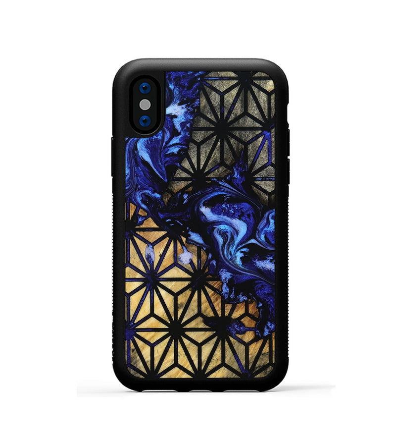 iPhone Xs Wood Phone Case - Lissie (Pattern, 800461)