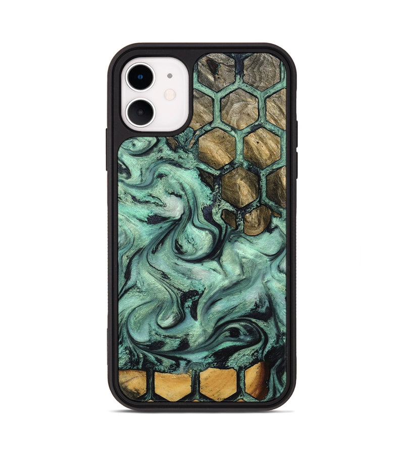 iPhone 11 Wood Phone Case - Emmett (Pattern, 800462)