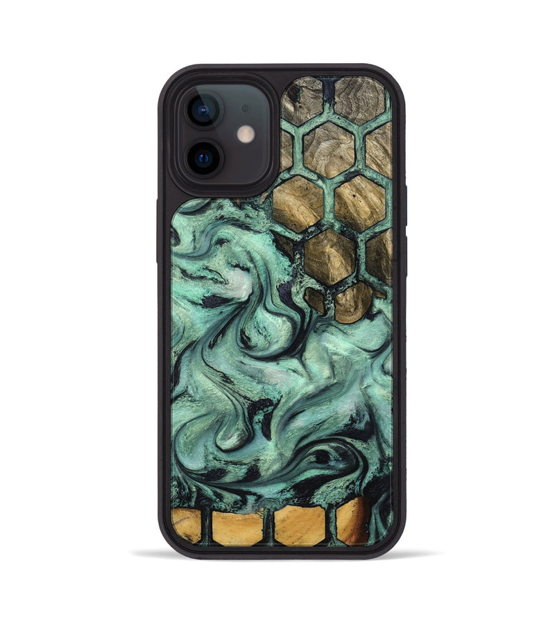 iPhone 12 Wood Phone Case - Emmett (Pattern, 800462)