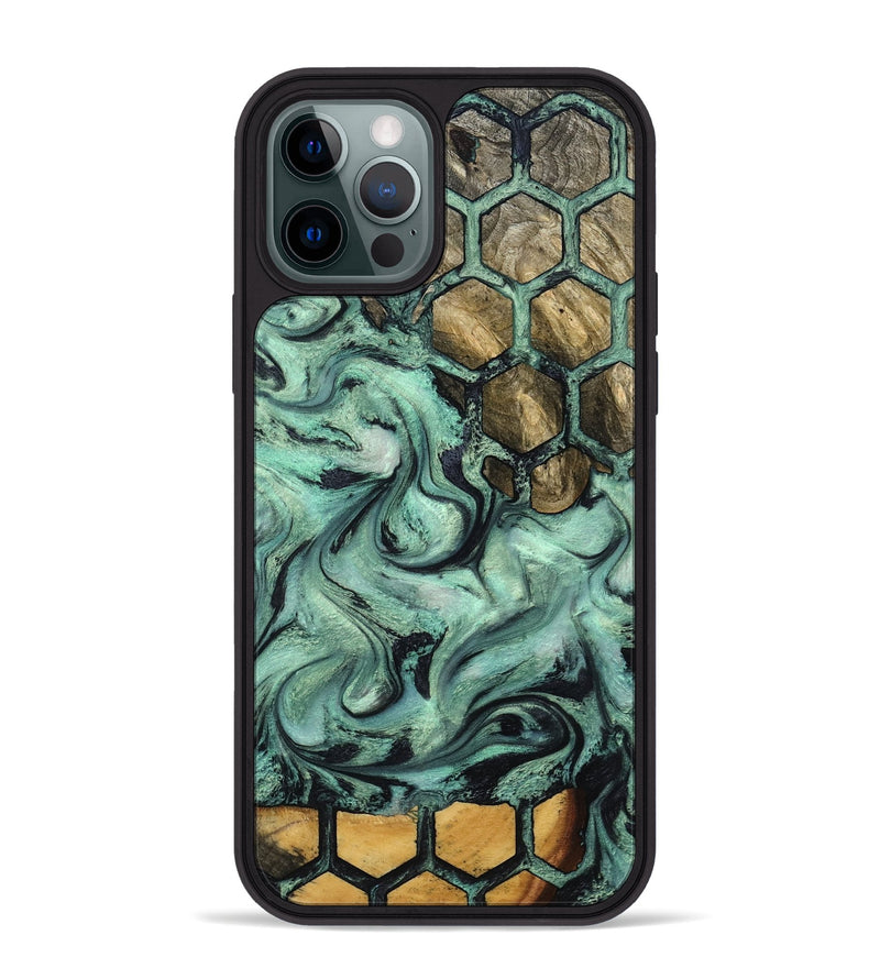 iPhone 12 Pro Max Wood Phone Case - Emmett (Pattern, 800462)