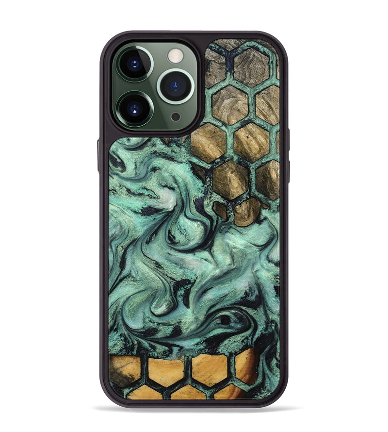 iPhone 13 Pro Max Wood Phone Case - Emmett (Pattern, 800462)