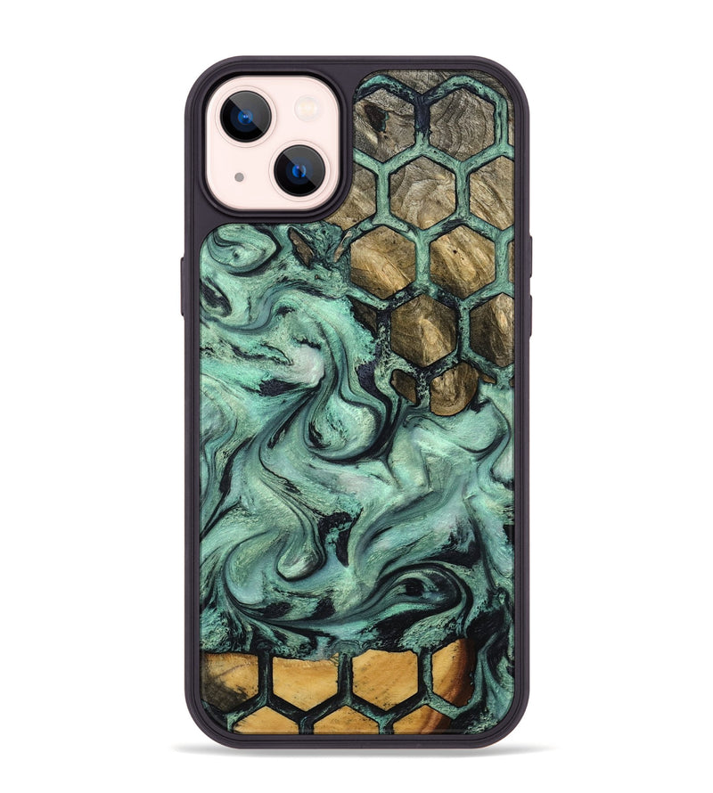 iPhone 14 Plus Wood Phone Case - Emmett (Pattern, 800462)