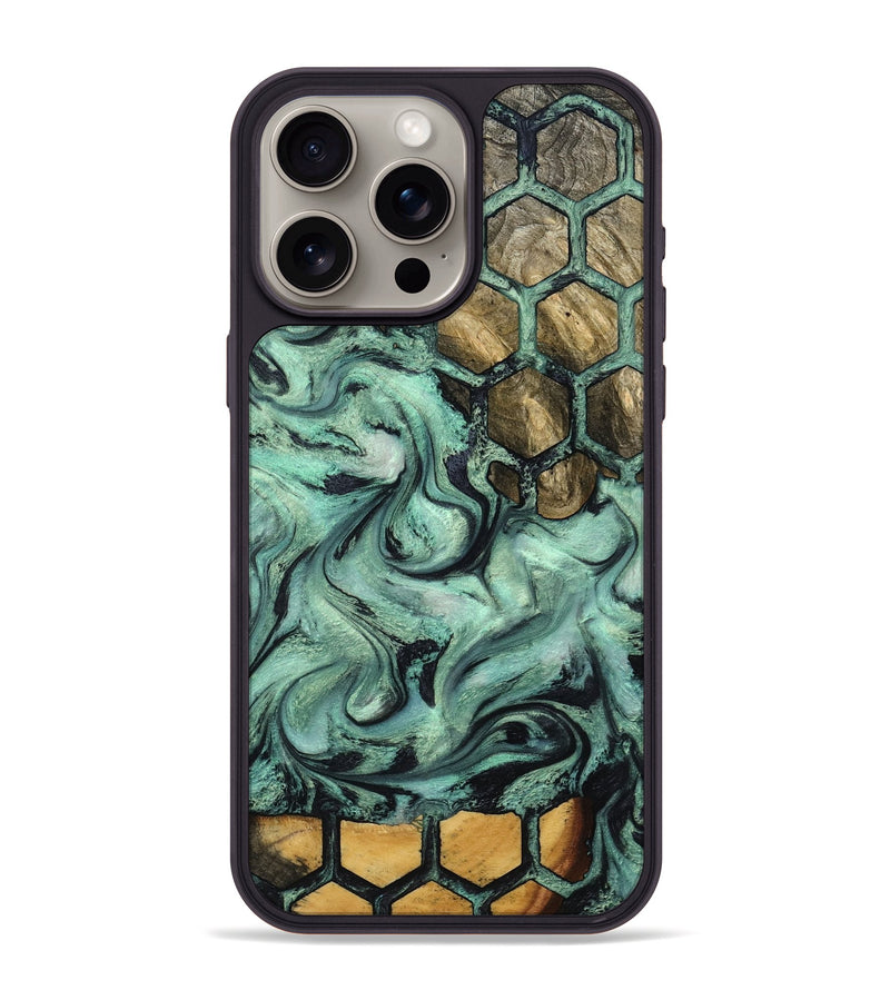 iPhone 15 Pro Max Wood Phone Case - Emmett (Pattern, 800462)