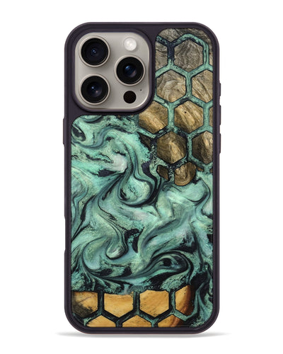 iPhone 16 Pro Max Wood Phone Case - Emmett (Pattern, 800462)