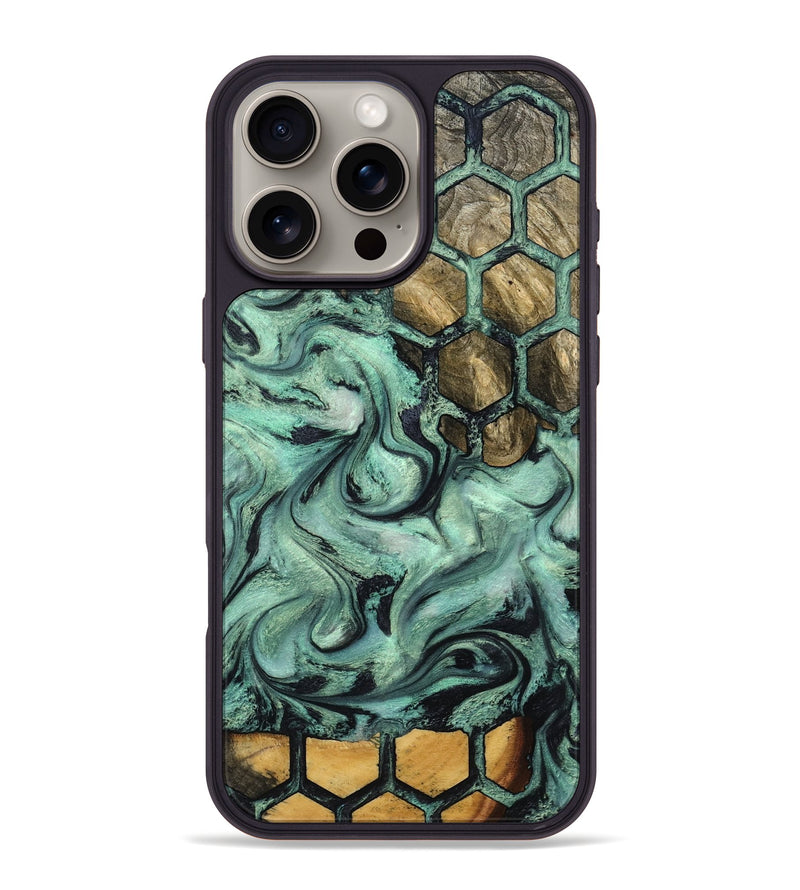 iPhone 16 Pro Max Wood Phone Case - Emmett (Pattern, 800462)