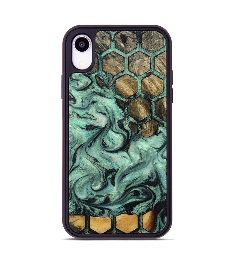 iPhone Xr Wood Phone Case - Emmett (Pattern, 800462)