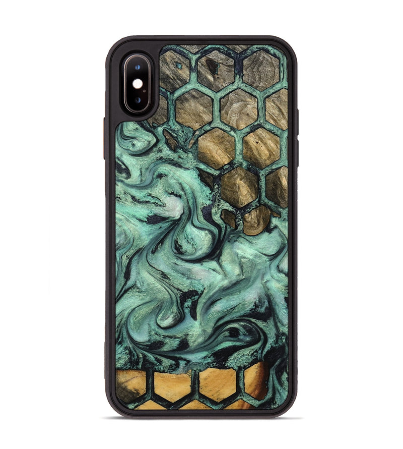 iPhone Xs Max Wood Phone Case - Emmett (Pattern, 800462)