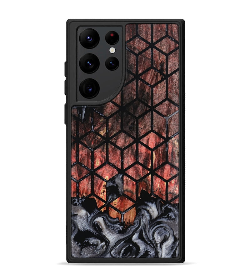 Galaxy S22 Ultra Wood Phone Case - Niko (Pattern, 800463)